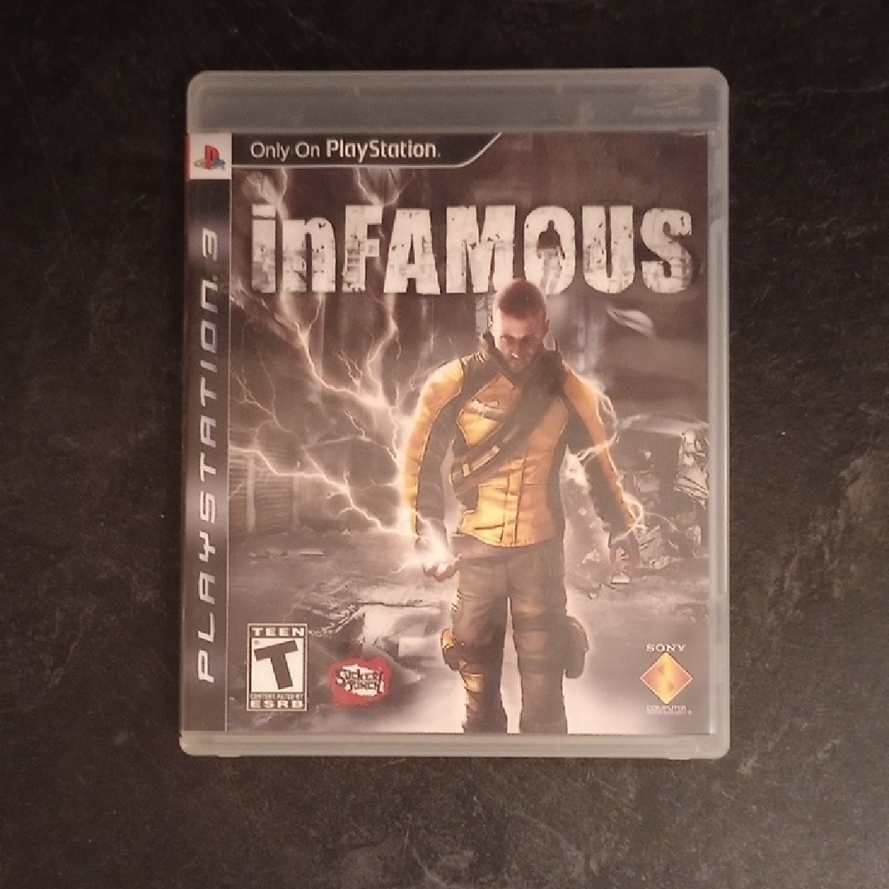 inFAMOUS for PlayStation 3 - Black Case